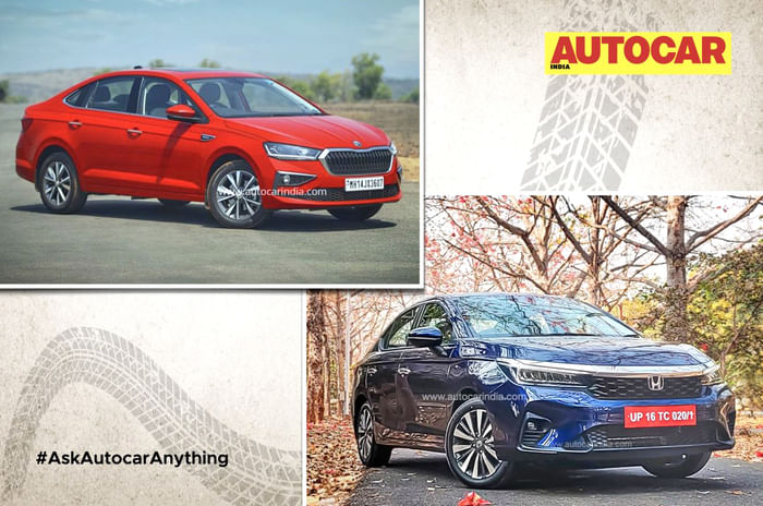 Skoda Slavia vs Honda City Skoda Slavia vs Honda City